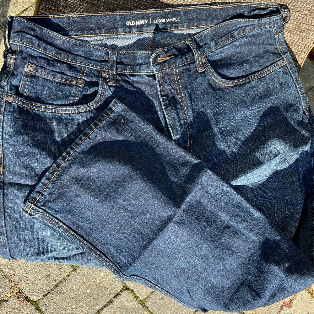 Men jean pant 100% cotton 38x30